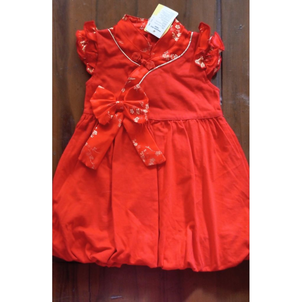 Dress baby Eyka size 3-6 month.