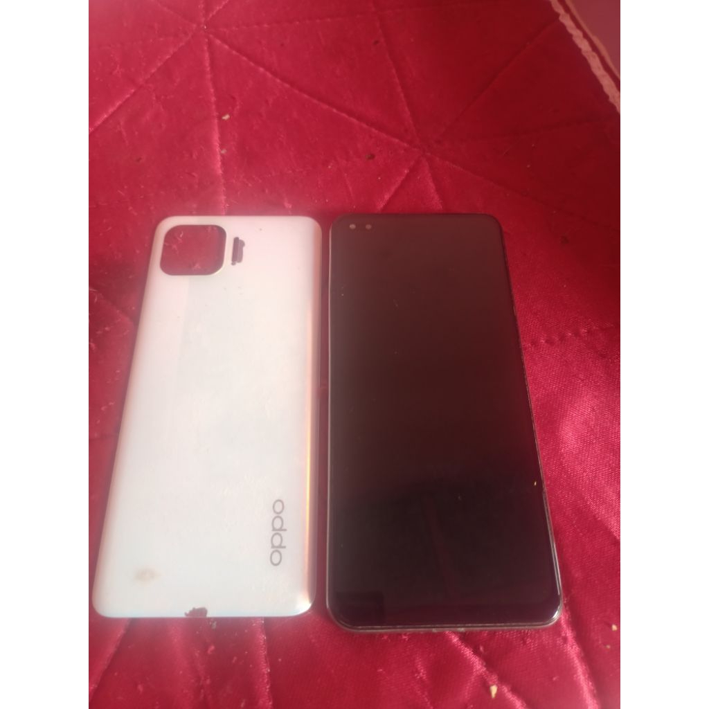 Lcd+frame ori copotan oppo reno 4f normal, siap pakai dan bergaransi.