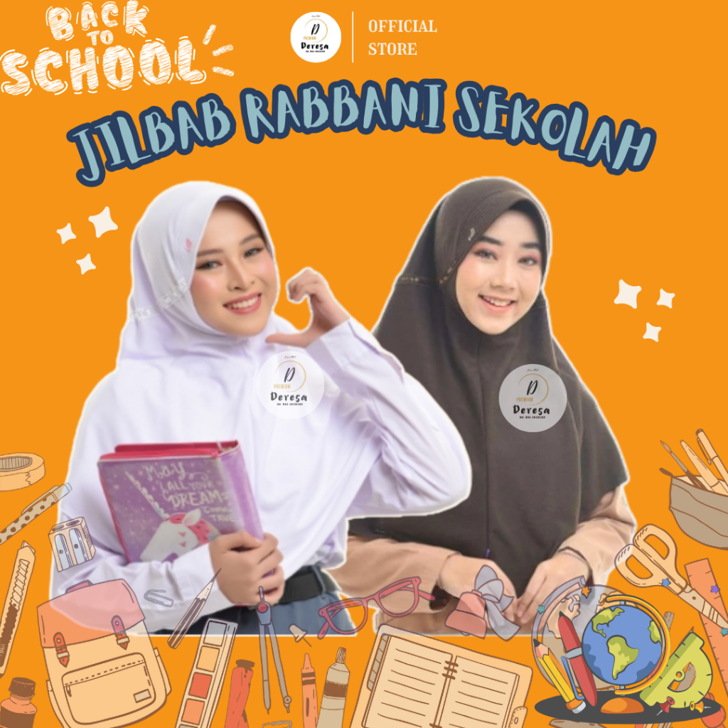 JILBAB SEKOLAH RABBANI