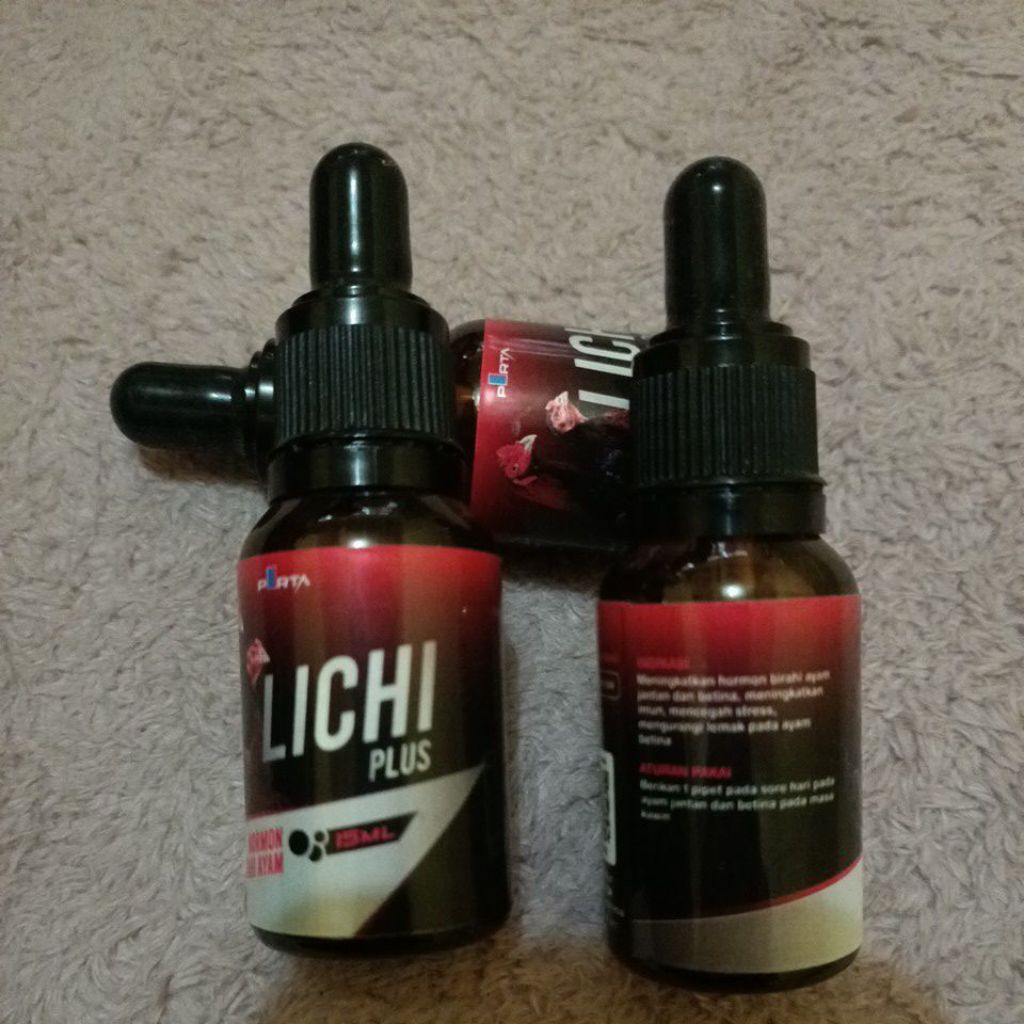 LICHI hormon birahi ayam jantan dan betina