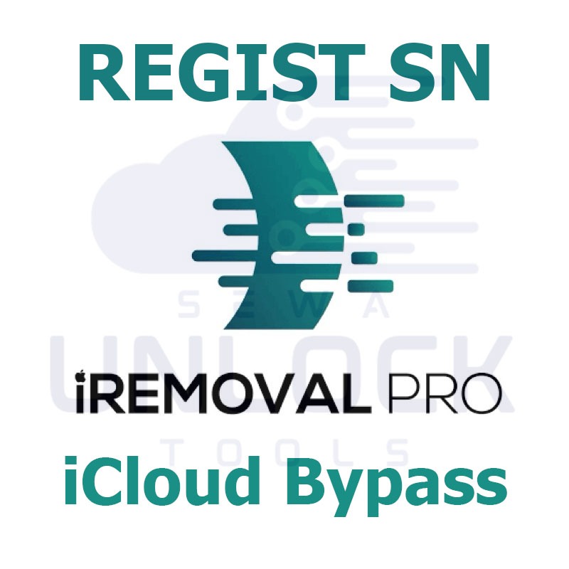 Regist SN iRemoval iCloud Bypass A12+