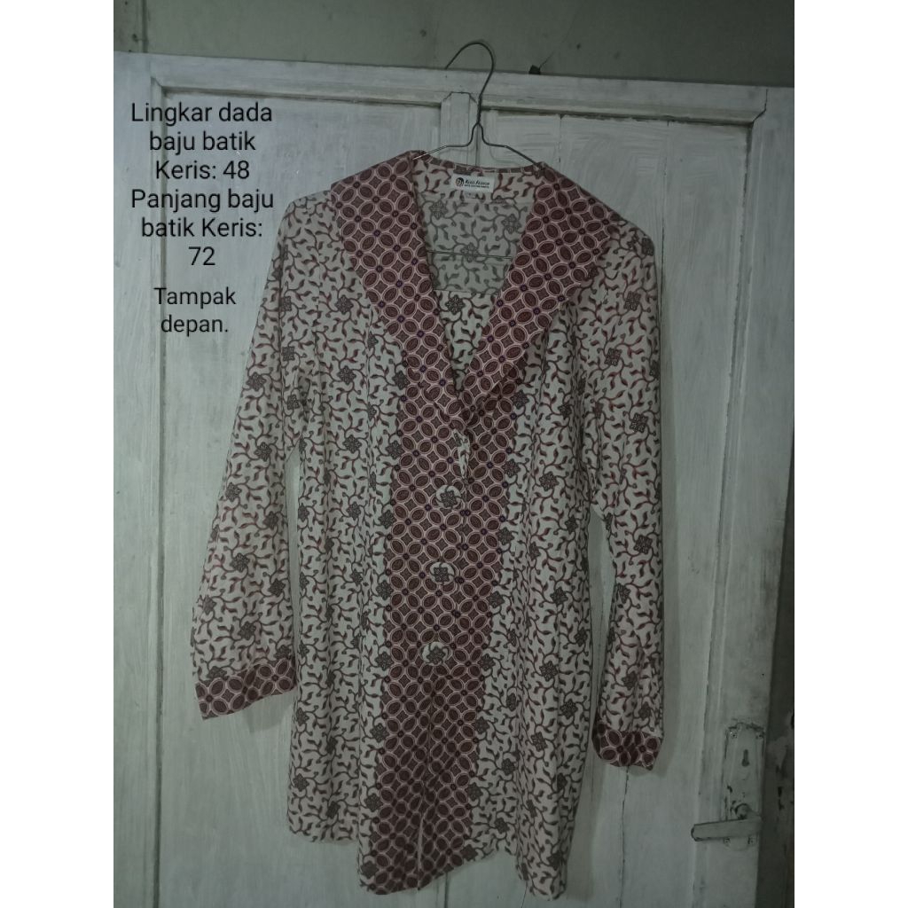 Pre Loved Baju Batik Keris Wanita