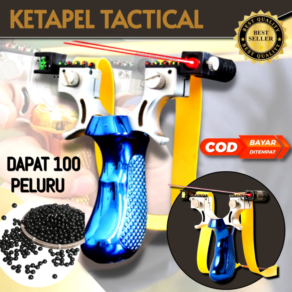 Inovasi Baru Ketapel Laser Tactical Katapel Berburu Slingshot Laser Big Power Original berkwalitas B