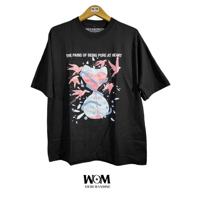 Kaos Band The Pains Of Being Pure At Heart - Bird & Heart Black (Limited Edition)