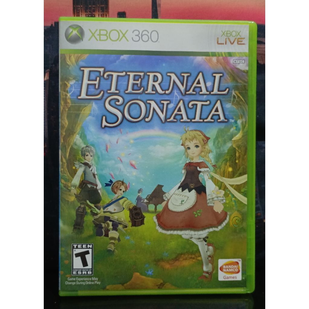 Game RPG Xbox 360 ETERNAL SONATA (2007) game Original R1 USA