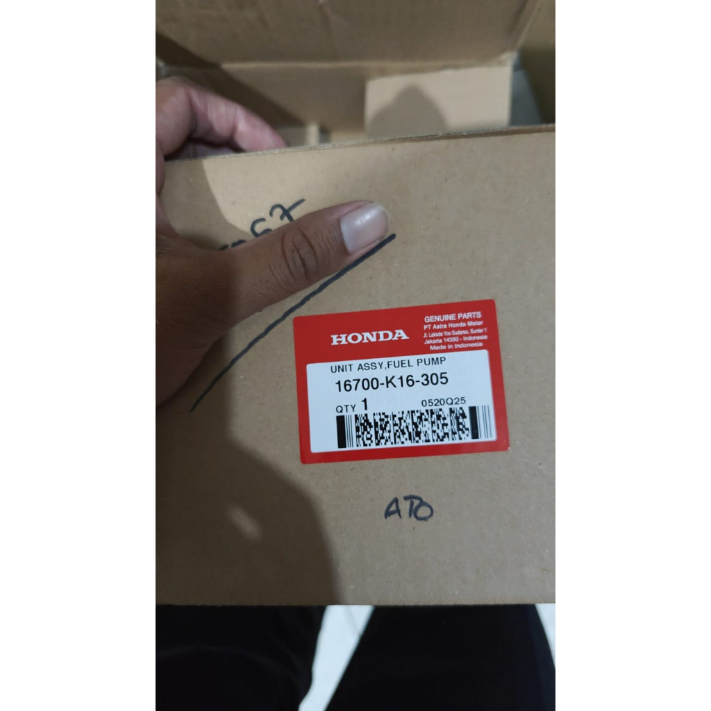 16700K16305 FUEL PUMP POMPA BENSIN ROTAK BEAT FI SCOOPY FI ORIGINAL ASLI AHM HONDA