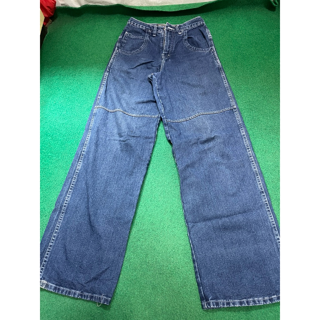 celana jeans big pocket high cross