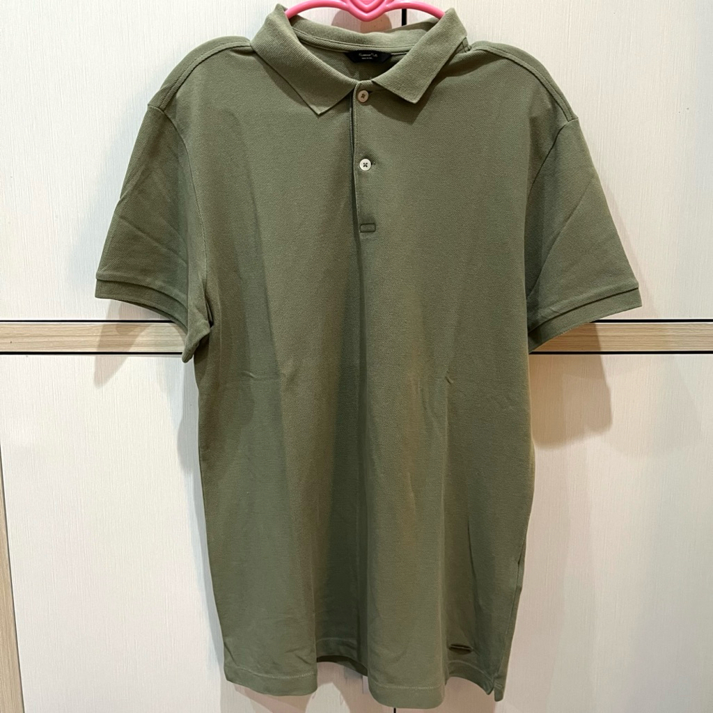 Preloved Kaos Massimo Dutti Green Original