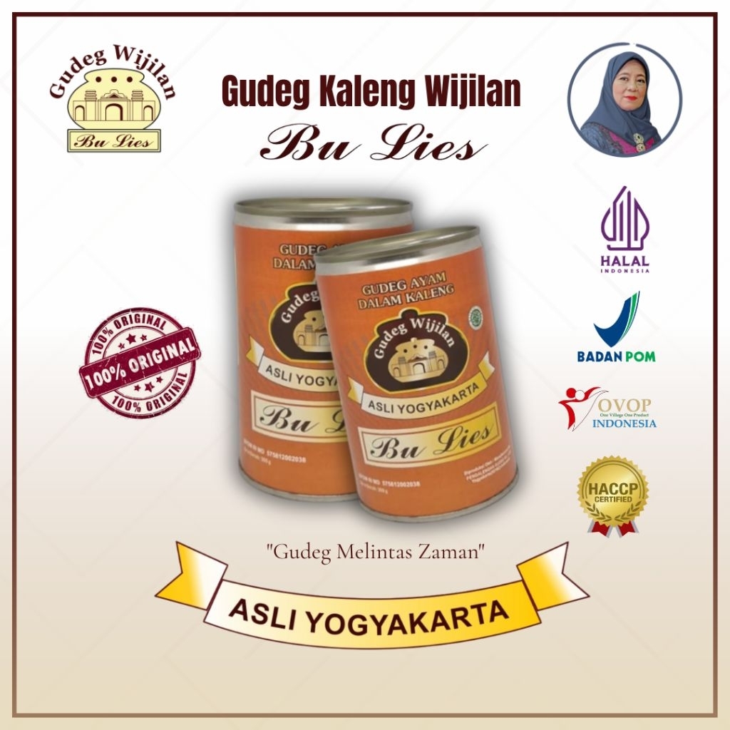 Gudeg Kaleng Bu lies / Gudeg Ayam / Gudeg Original / Gudeg Wijilan / Gudeg Khas Jogja