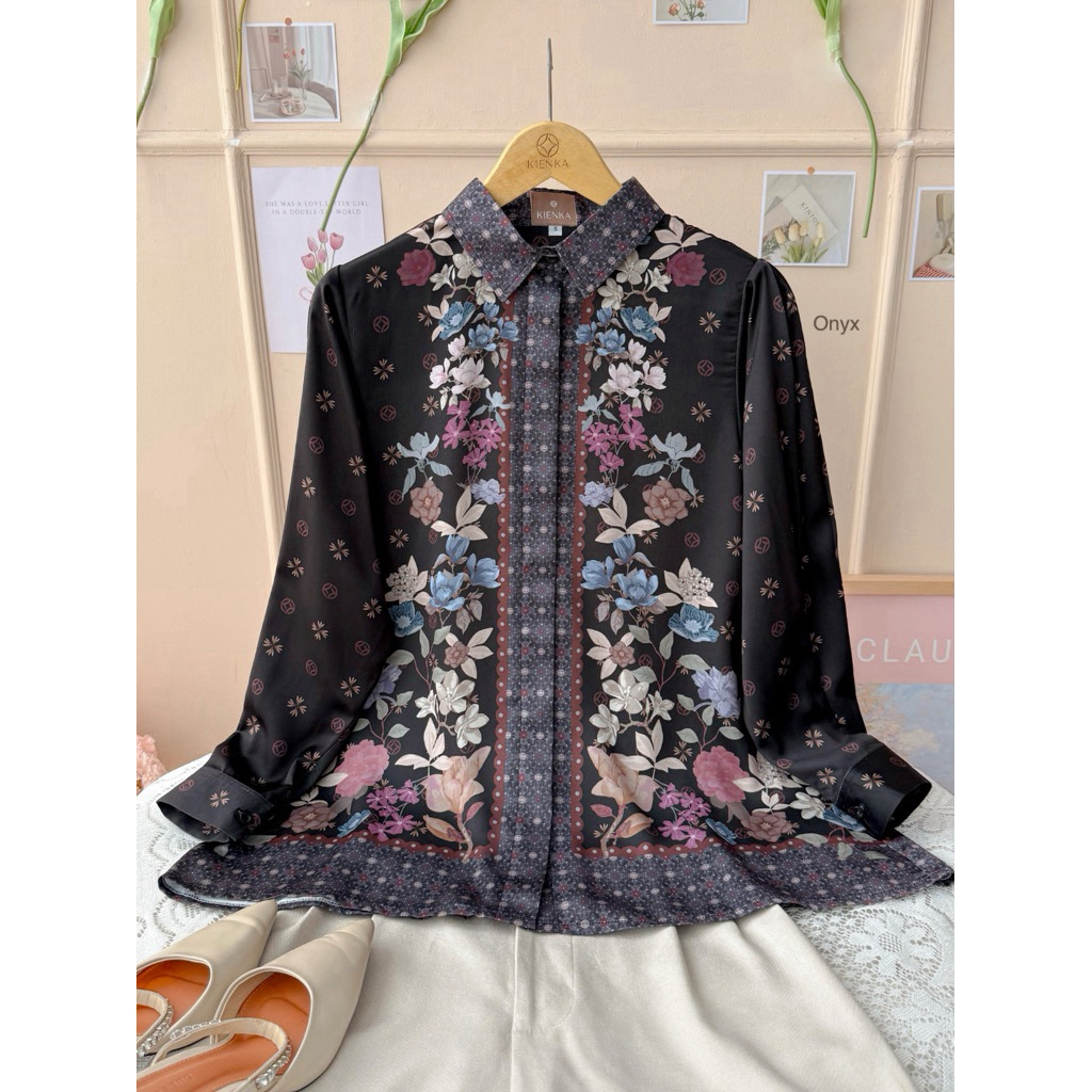 kienka selina atasan wanita baju lebaran new sz M