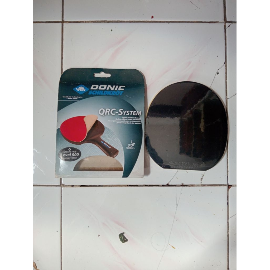 karet bet pingpong/tenis meja Qrc-system allround level 900
