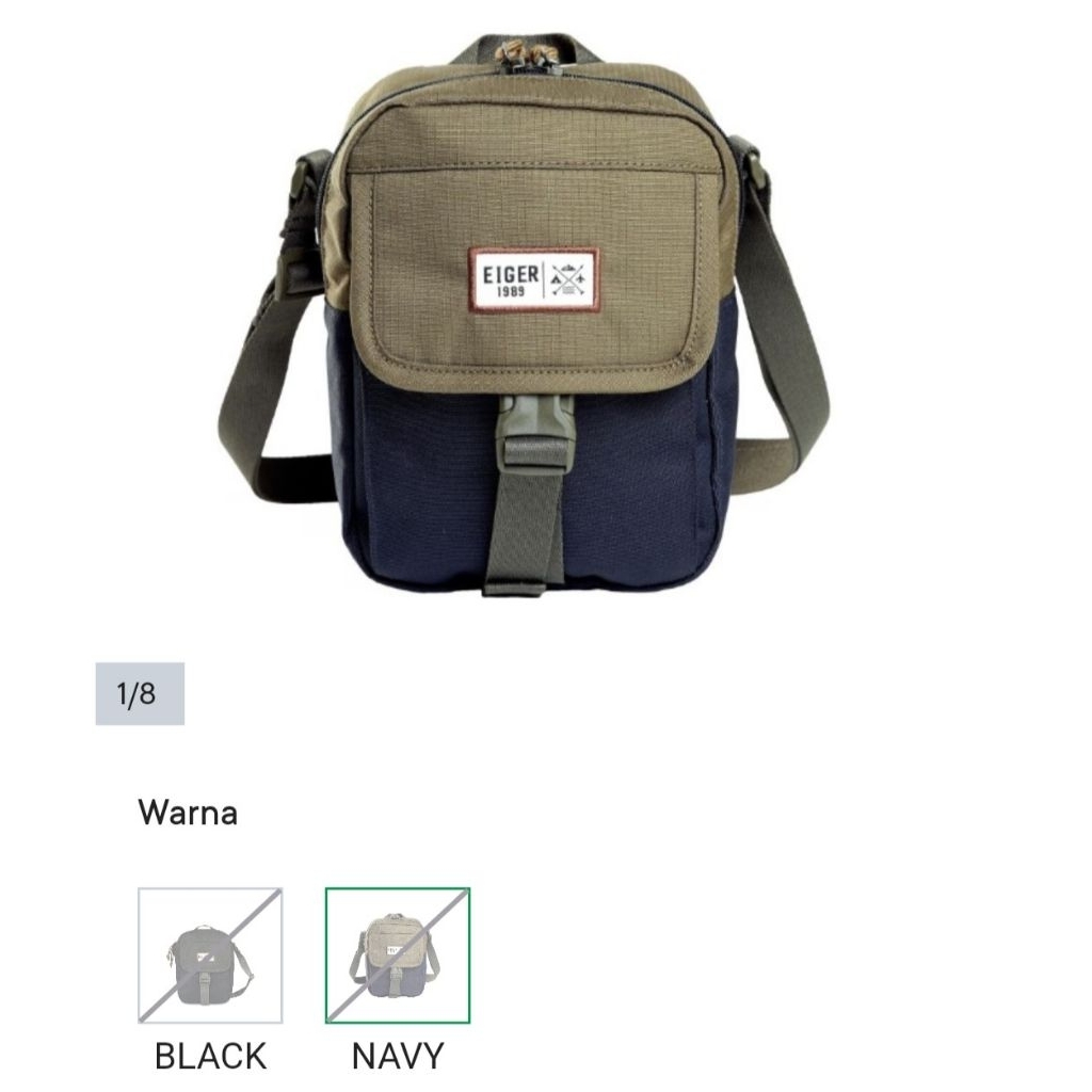 Tas Selempang Eiger SENDER TRIPWALK Navy