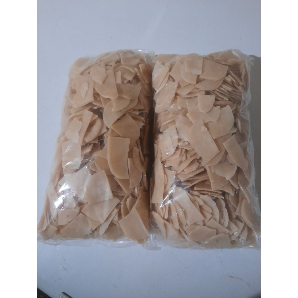 Krupuk Udang Irisan kemasan ½kg