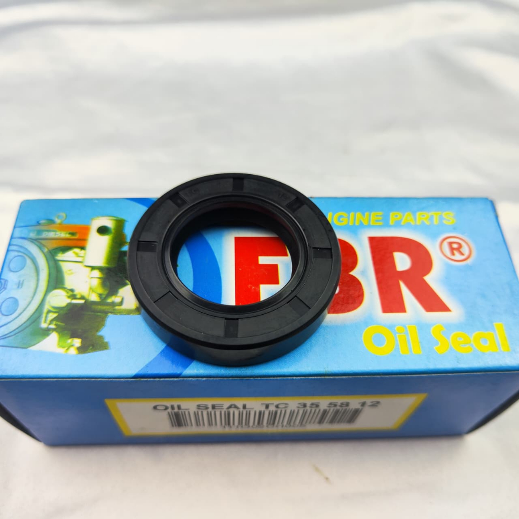 OIL SEAL TC 35 58 12 [Starting Shaft/ Engkol S 195/ S 1100/ S 1110/ S 1115/ ZH 1115] SIL SKO FUBORU