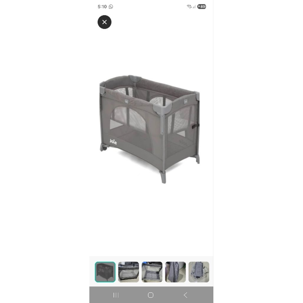 joie crib joie