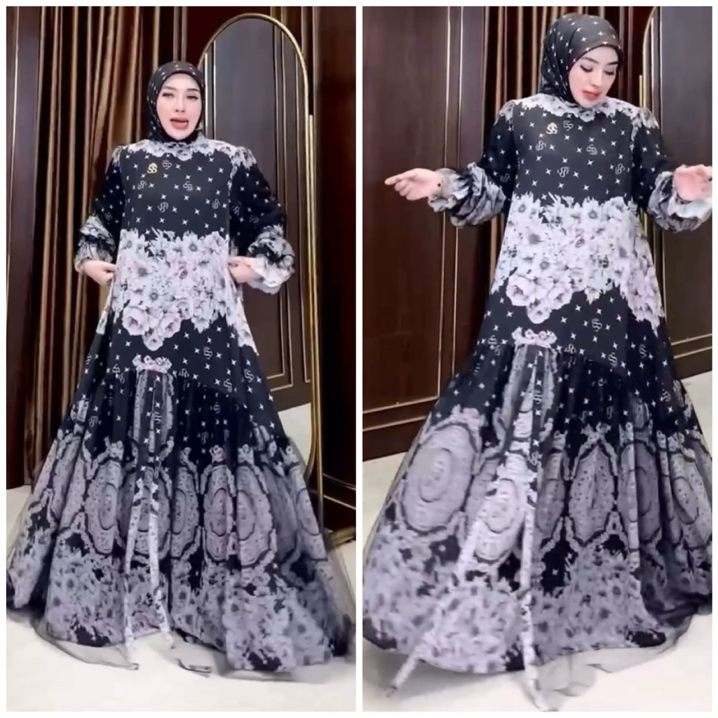SHELLASAUKIA ORi SALE AKHIR TAHUN GAMIS TILE GAMIS SS TERBARU SET HIJAB ORI BY SHELLASAUKIA OFFICIAL