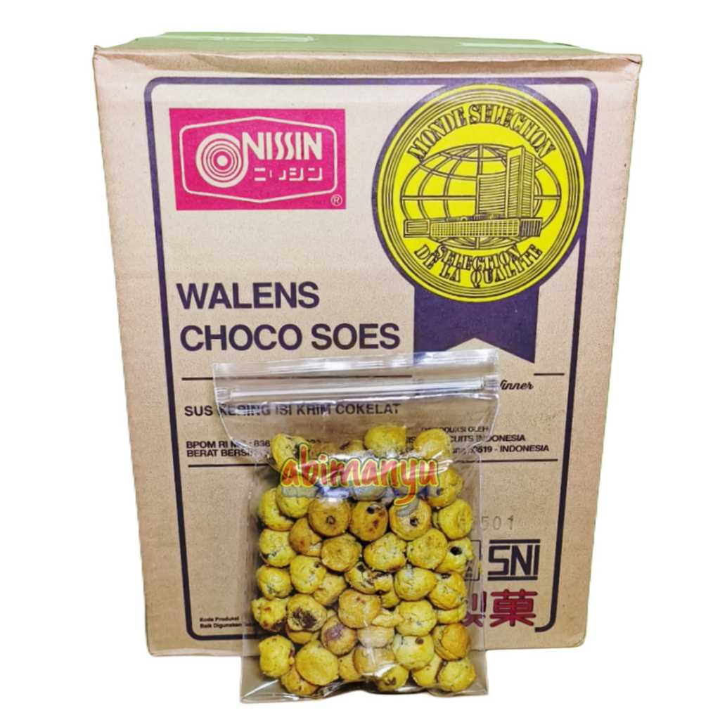 walens choco soes nissin 150 gr - walen sus kiloan