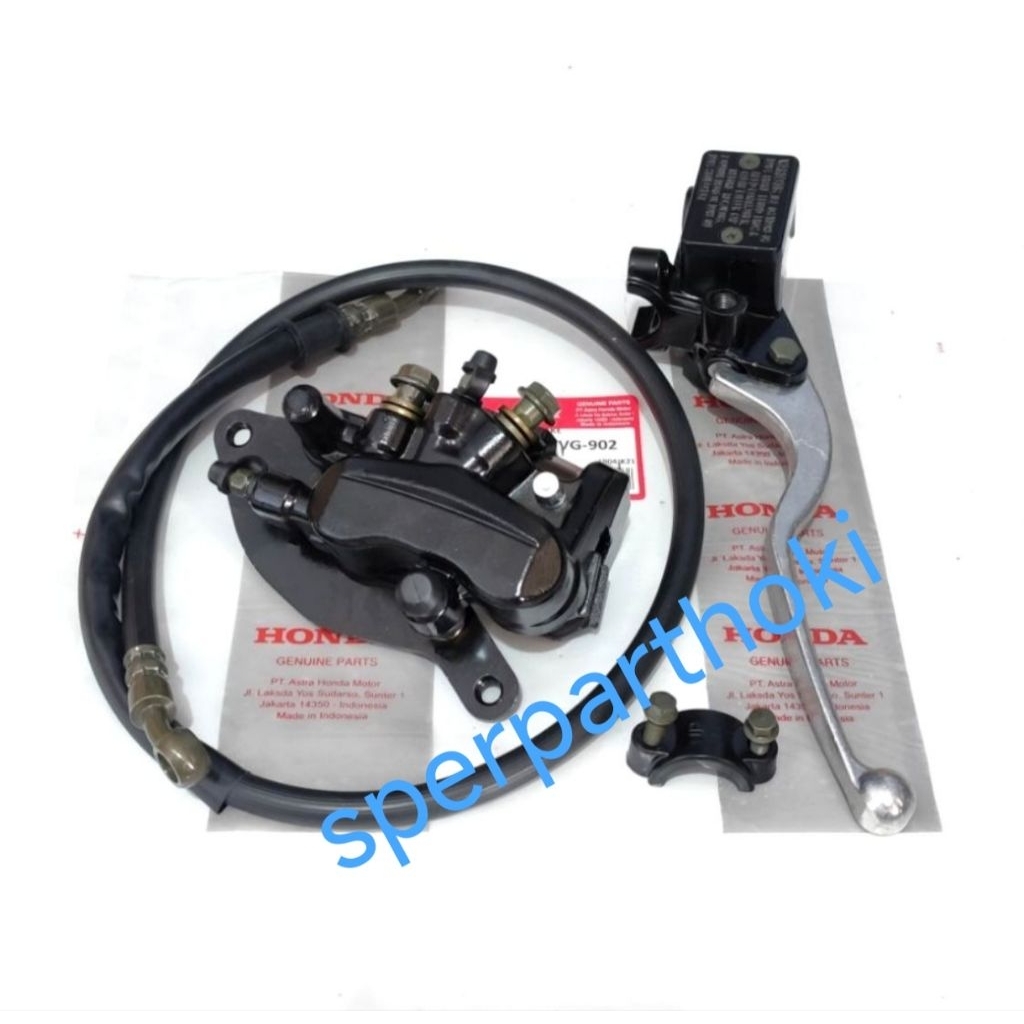 selang rem plus master rem plus kaliper depan honda pcx 150 cbs,pcx 160 cbs,adv cbs,pcx 150 cbu thai