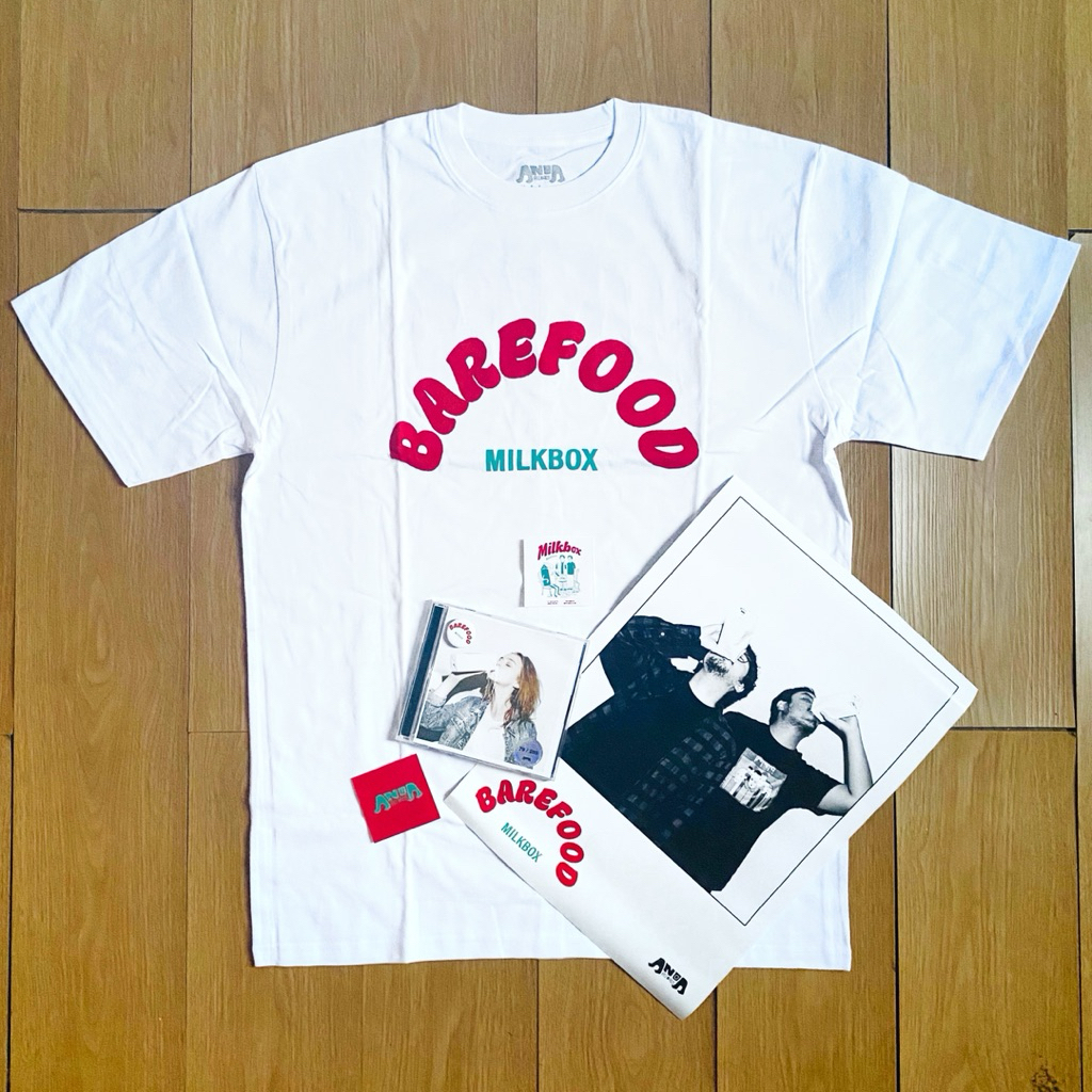 Kaos Band Barefood - Milkbox Official Merch