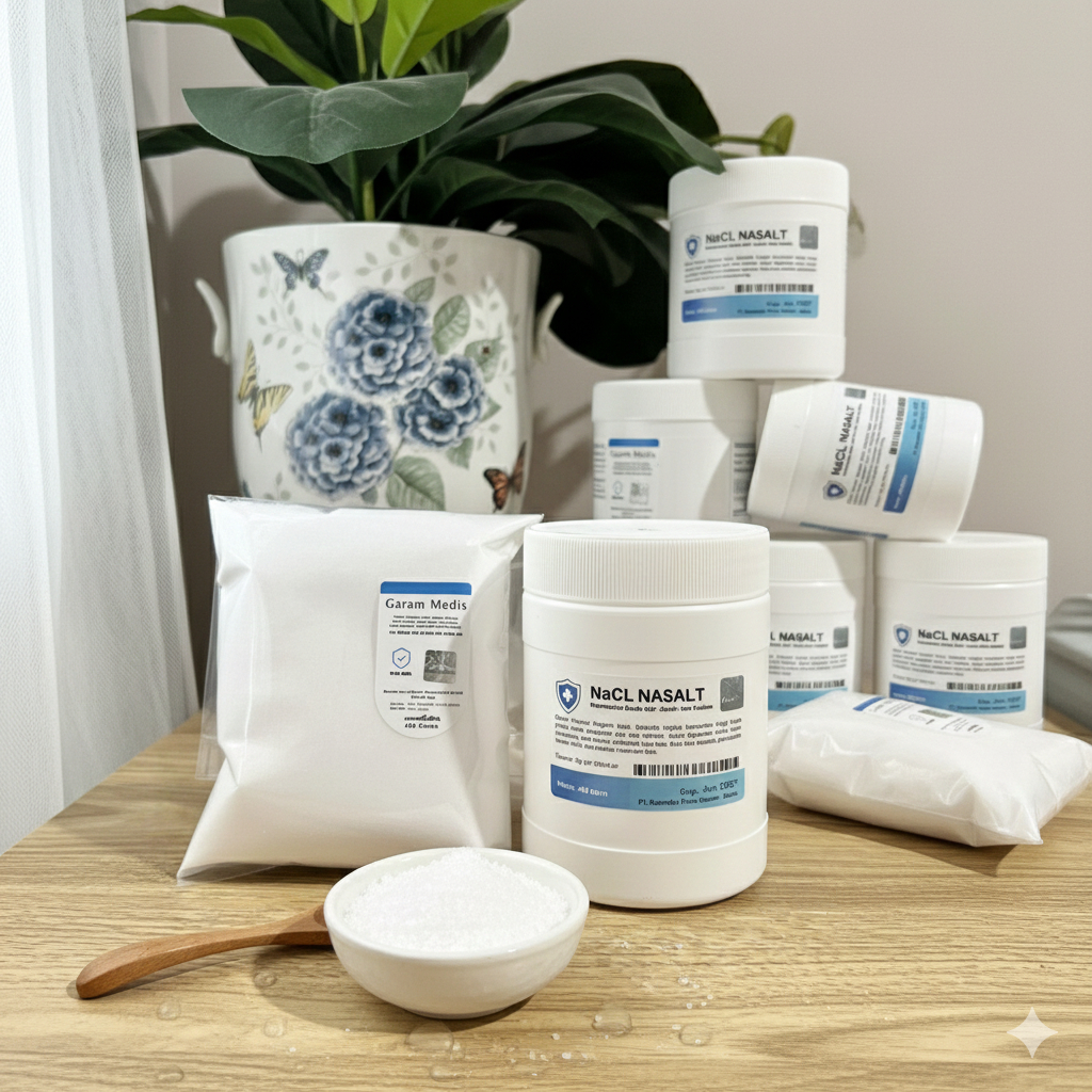 Garam Medis Steril non Yodium Sea Salt