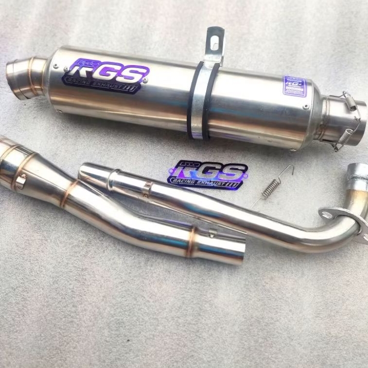 knalpot RGS original dos gp5 bas ulem Jupiter Vega Astrea grand c70 supra x karisma Revo lama dll