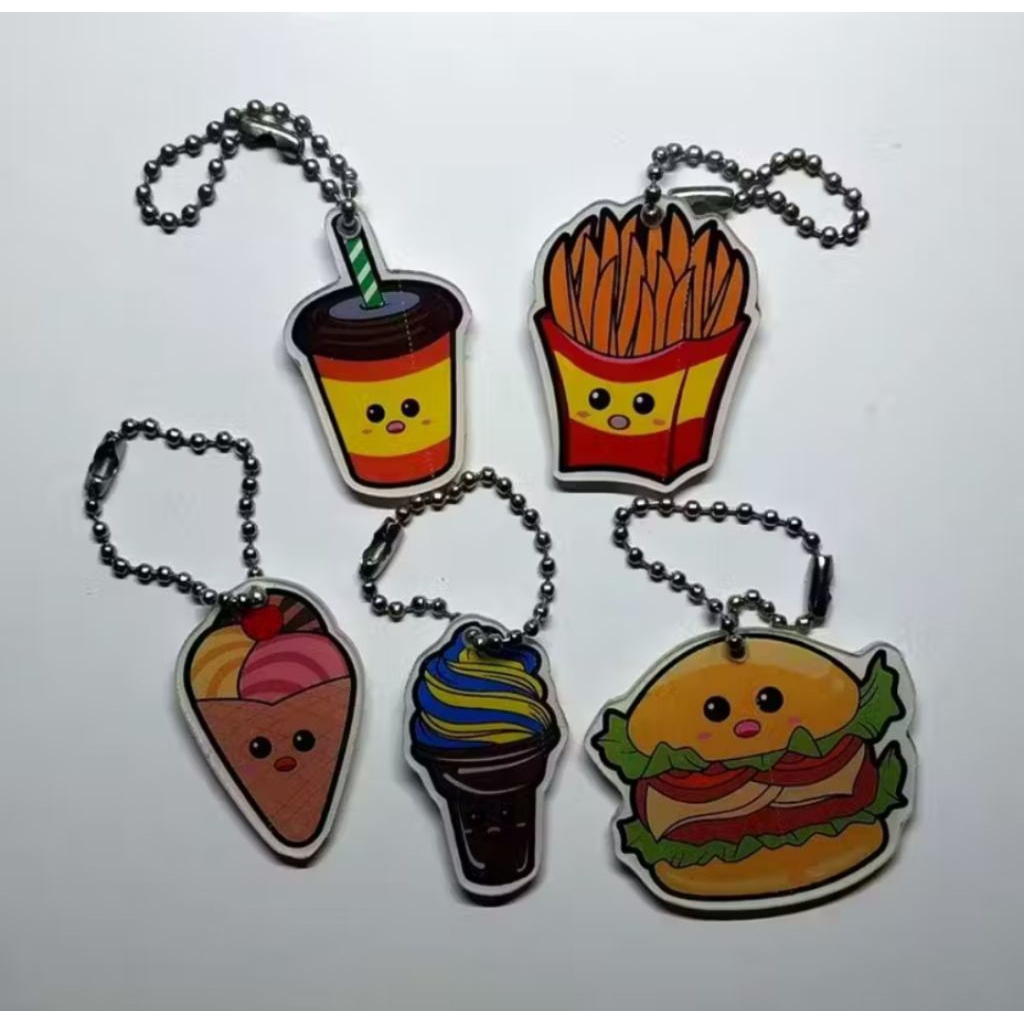 Gantungan Kunci Akrilik Lucu :)