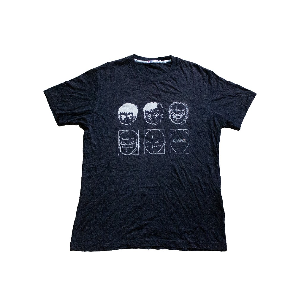 Kaos Anime Star of The Giants Kyojin no Hoshi Uniqlo UT Anime Vintage