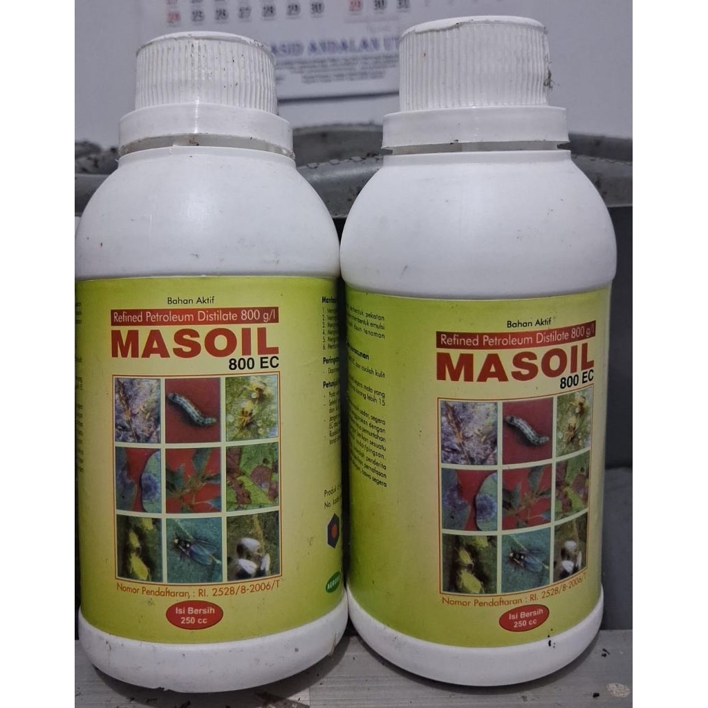 perekat Pestisida dan Pupuk MASOIL ISI 250 ML