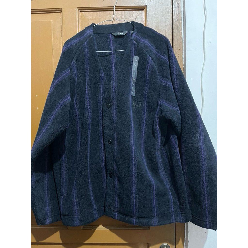cardigan uniqlo x needles