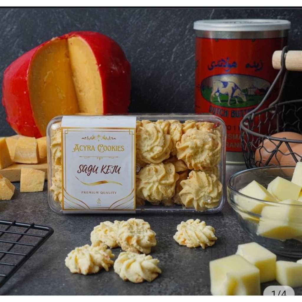 kue kering sagu keju premium wisman lumer renyah enak