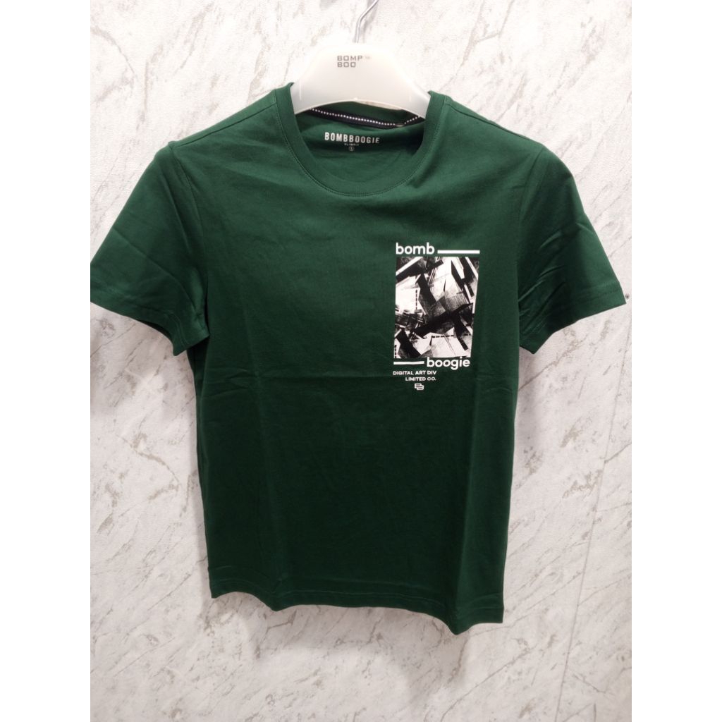 kaos lengan pendek bomboogie original