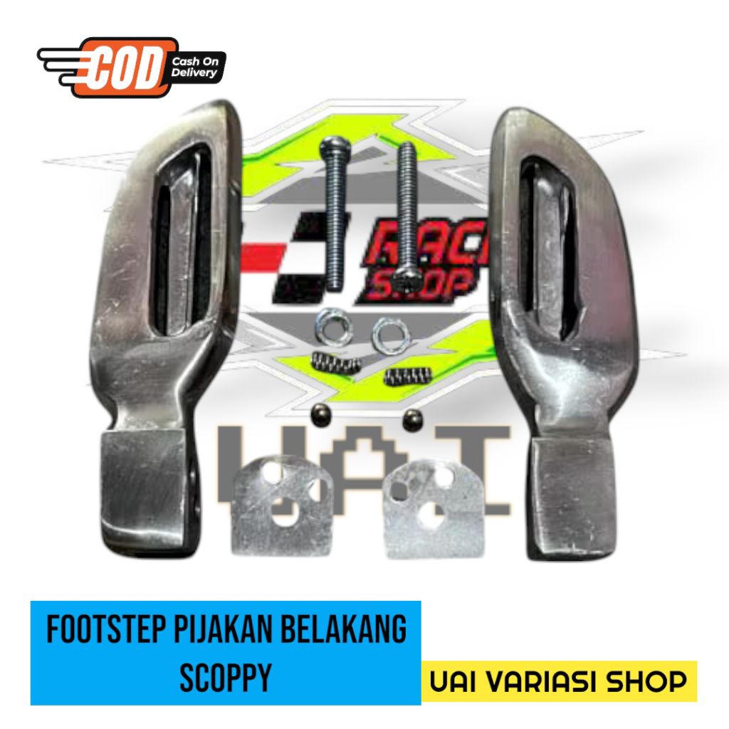 Footstep Scoopy Step Scoopy 2021 Footstep Step Scoopy 2021 Postep Scoopy TRG Satu Set 4 Varian Warna