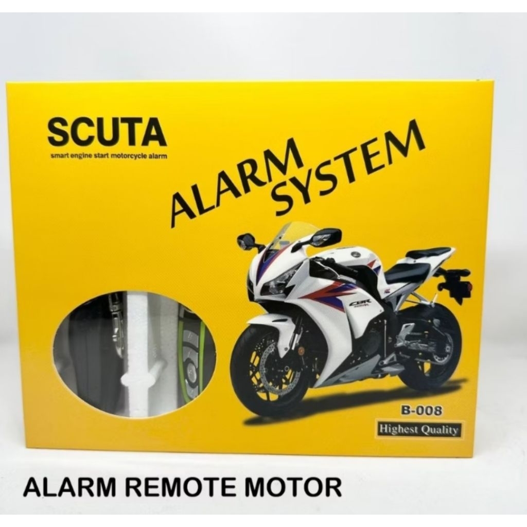 Alarm motor anti maling