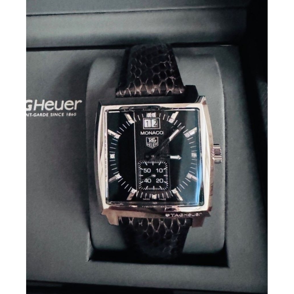 Tag Heuer Monaco Grande Date Diamond Dial Quartz