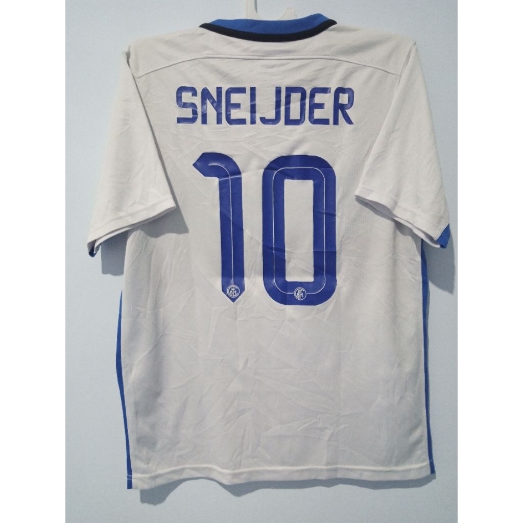jersey baju bola sport casual nerazzurri sneijder
