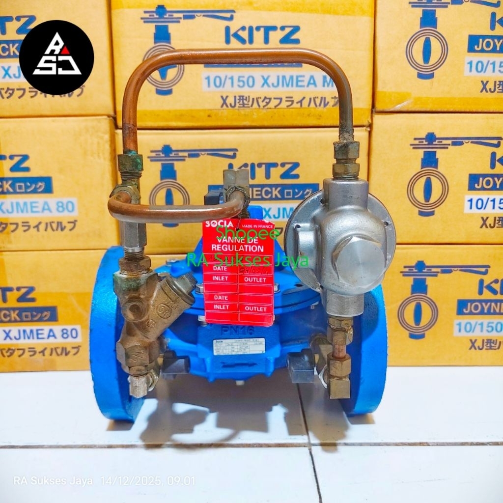 PRV Pressure Reducing Valve Socla 2 Inch PN16 Original 100%