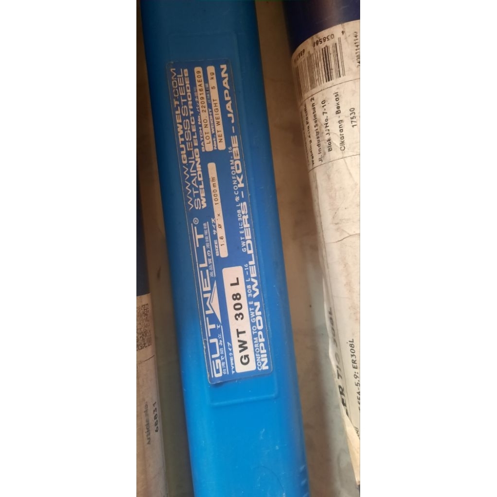 KAWAT LAS ARGON TIG GWT-308L Size. 1.6MM ER308L