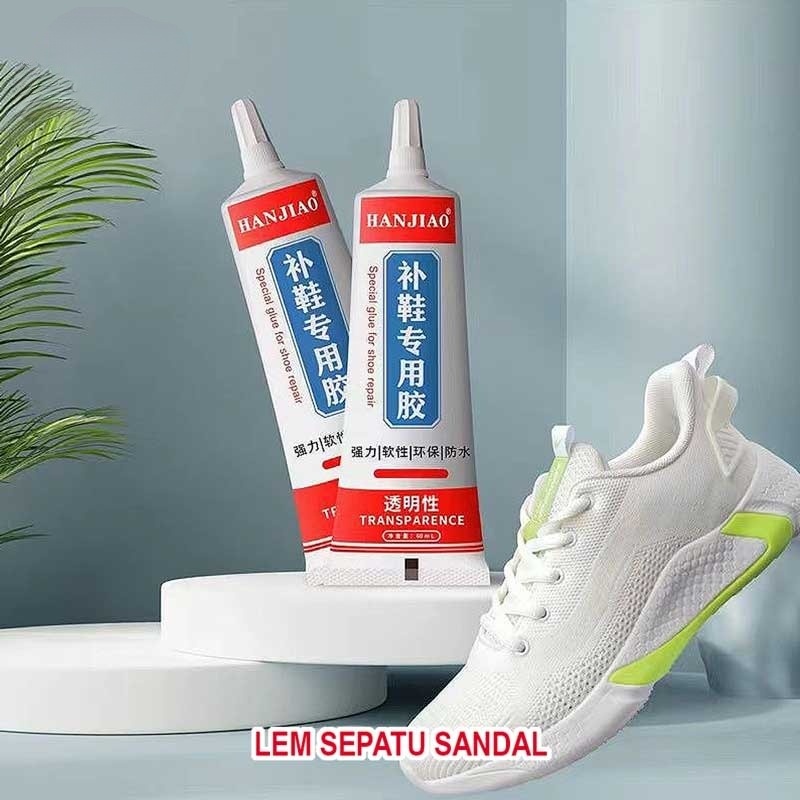 Lem Perekat Sol Sepatu dan Sandal Kuat Anti Air Cepat Kering untuk Kulit Karet Kanvas