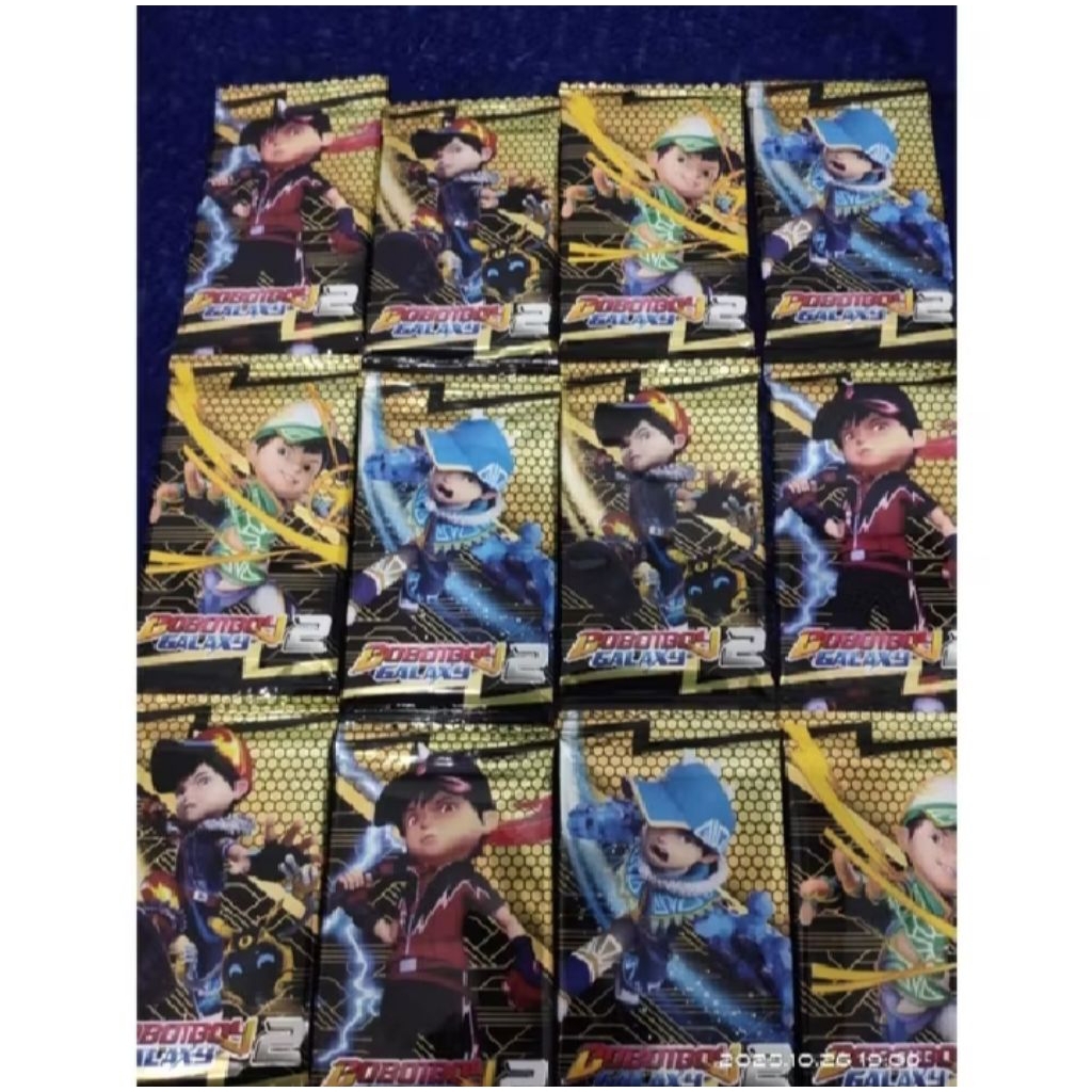 12 Kartu boboiboy galaxy card 2/ kartu Boboiboy DG