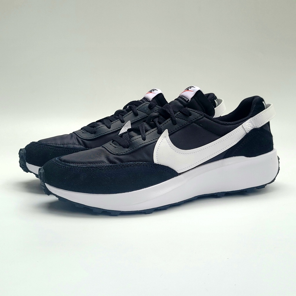 Nike Waffle Debut Original Sepatu Casual Pria Sneakers Sneaker Pria Black Hitam Ori BNIB