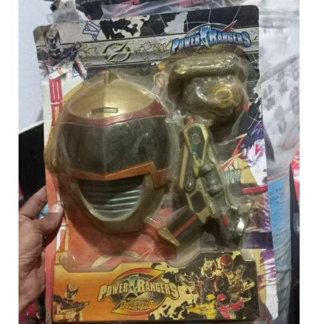 topeng dan morpher power ranger overdrive