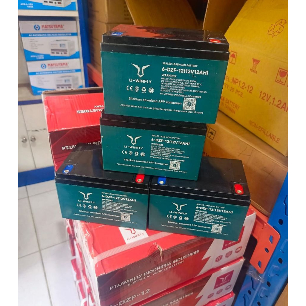 aki sepeda listrik aki UWINFLY PAKET HEMAT AKI SEPEDA UWINFLY AKI SEPEDA LISTRIK UWINFLY  UWINFLY 6d