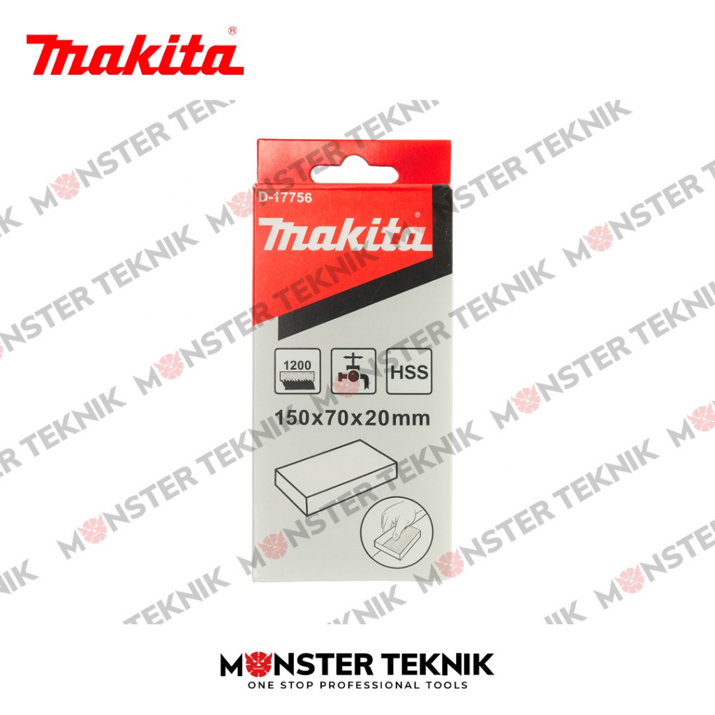 Makita Batu Asah Mata Pisau Mesin Serut Ketam 150mm Dressing Stone Grade 1200 Planer Blade D-17756