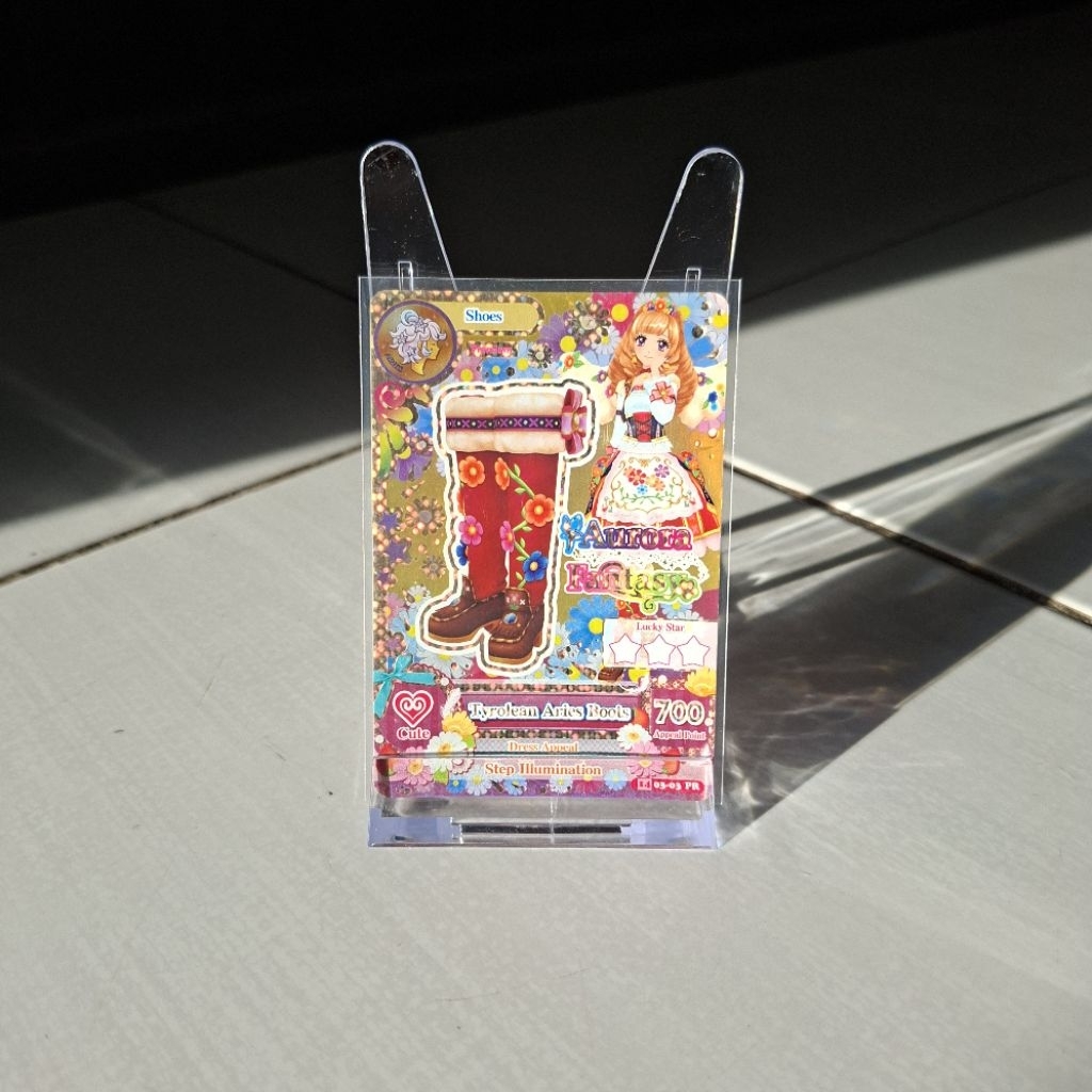 Aikatsu card  Premium Leo Aries Kaede Ichinose Ran Shibuki Maria Himesato