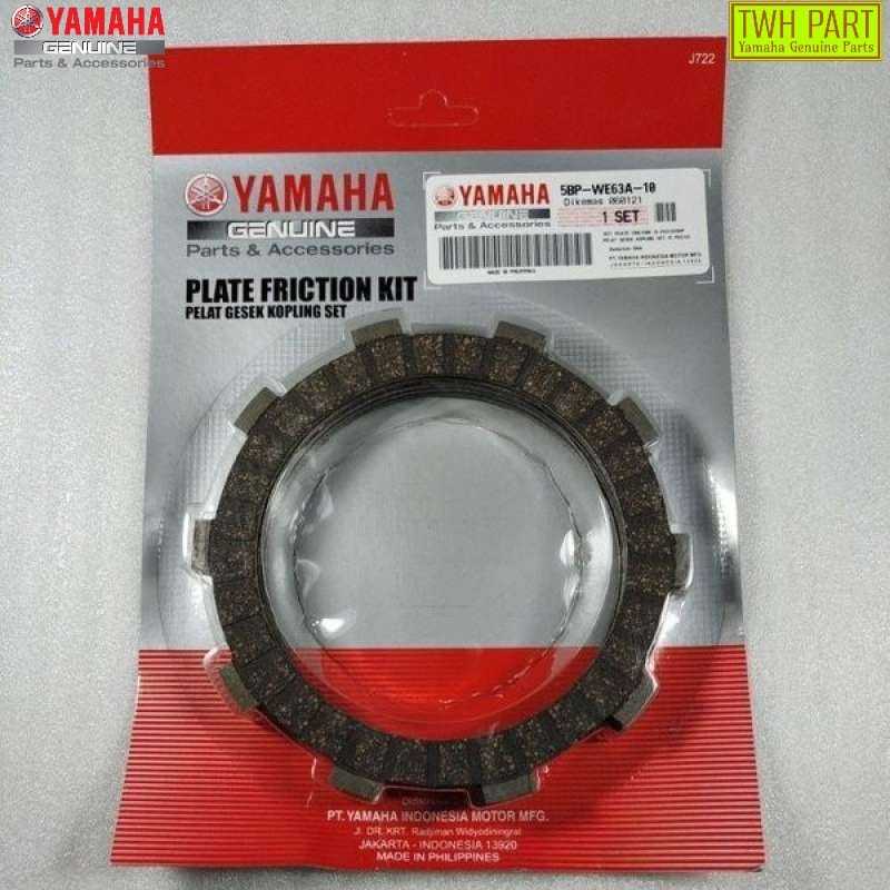 100%ORI Kampas Kopling Kit Scorpio Z 5BP-WE63A-10 (ISI 5 KEPING)