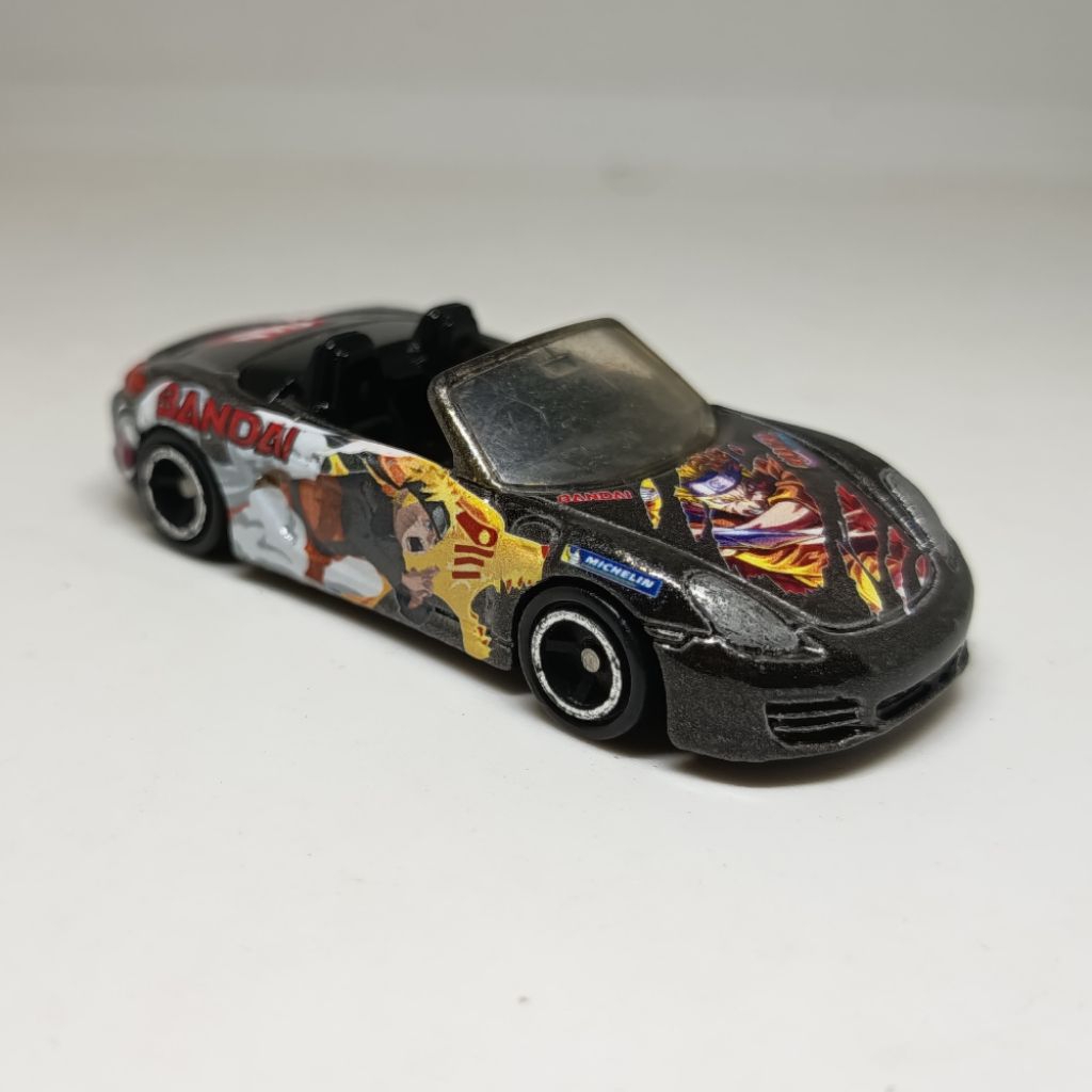 tomica Porsche boxster custom repaint itasha