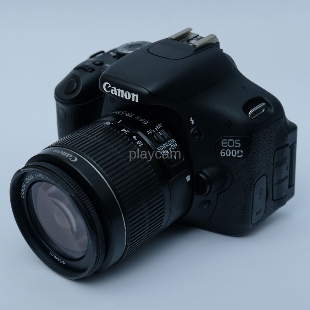 Canon EOS 600D & Lensa KIT 18-55 mm (second)
