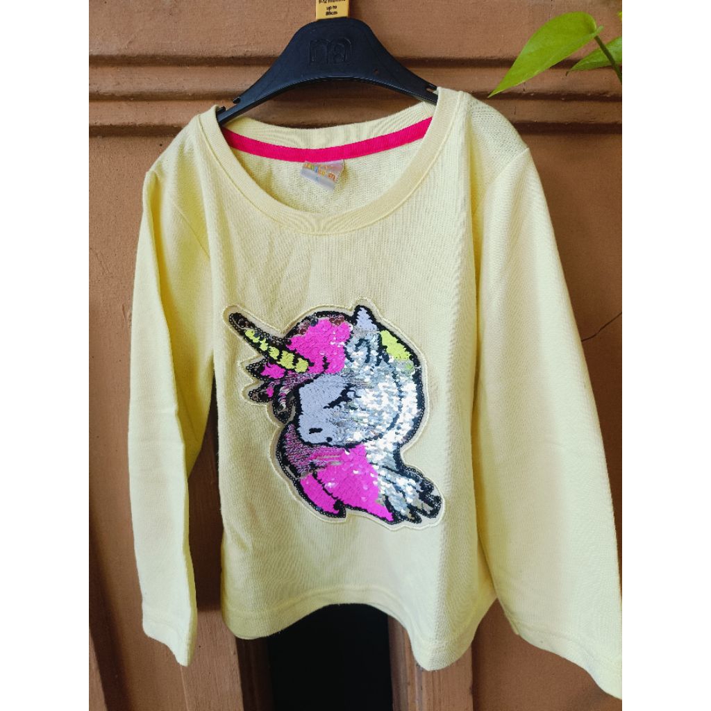 ATASAN / BAJU ANAK PEREMPUAN LENGAN PANJANG  LITTLE M PRELOVE