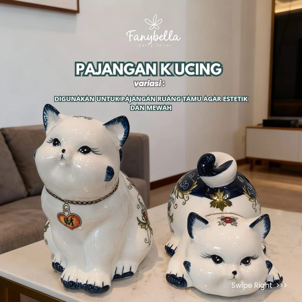 Pajangan Keramik Hewan Import Keberuntungan Shio Ayam Patung Zodiak Hoki Dekorasi Rumah