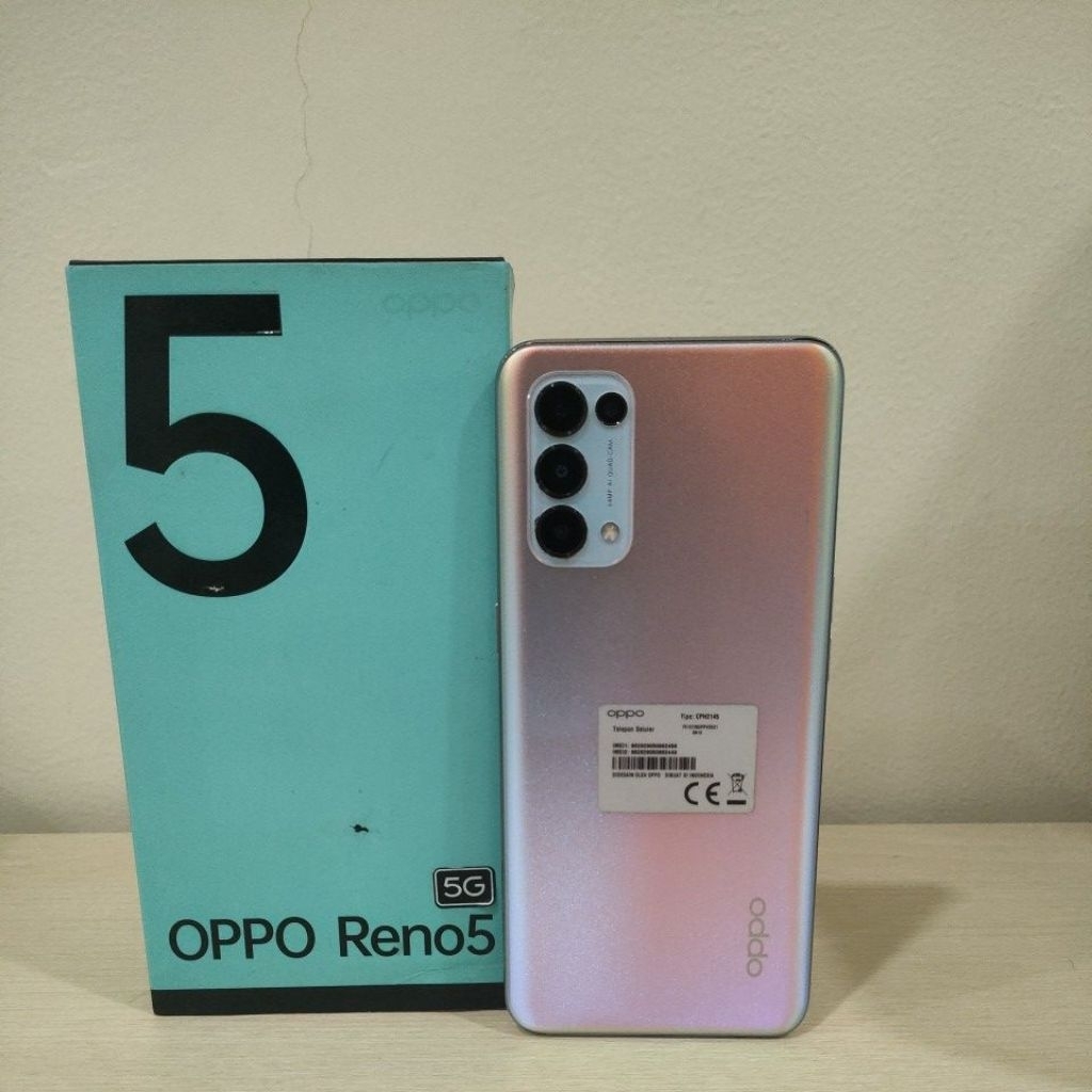 Handphone Oppo Reno 5 5G Ram 8 128GB